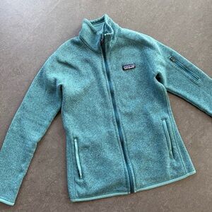Patagonia  Women's Better
Sweater® Fleece Jacket. Small. Turquoise blue heather